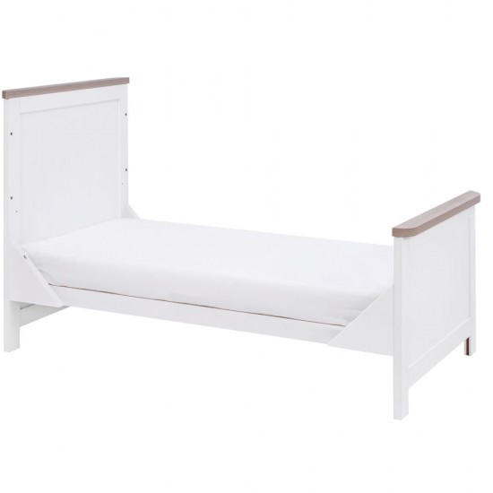 Tutti Bambini Verona Cot Bed, White/Oak