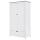 Tutti Bambini Verona Wardrobe, White/Oak