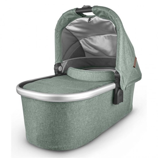 Uppababy CRUZ V2 Pushchair + Carrycot, Emmett Sage Green Melange