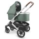 Uppababy CRUZ V2 Pushchair + Carrycot + Mesa + Base i-Size Travel System, Emmett Sage Green Melange