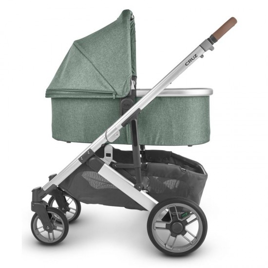 Uppababy CRUZ V2 Pushchair + Carrycot, Emmett Sage Green Melange