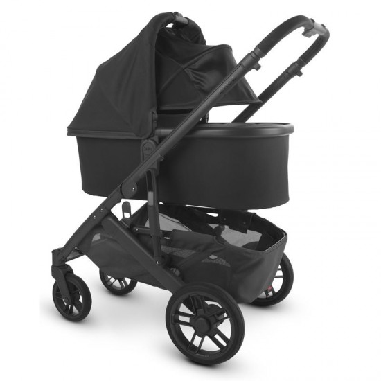 Uppababy CRUZ V2 Pushchair + Carrycot + Cloud Z2 + Base Travel System, Jake Black