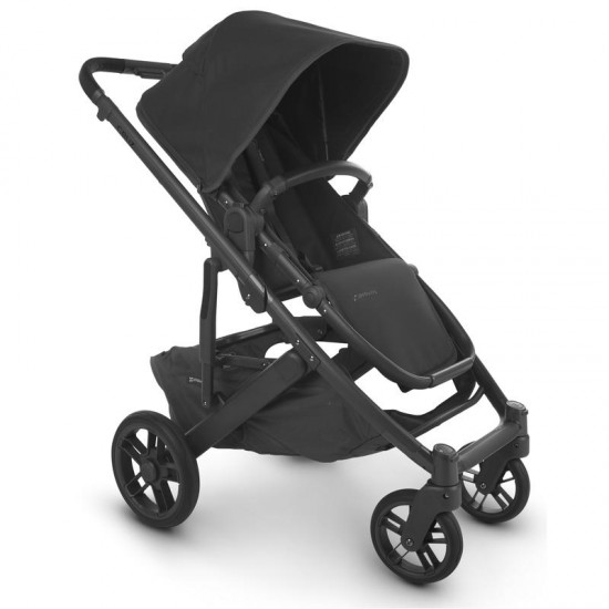 Uppababy CRUZ V2 Pushchair + Carrycot + Pebble 360 + Base Travel System, Jake Black