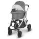 Uppababy VISTA V2 Pushchair & Pram, Jordan Grey Melange Uppababy VISTA V2 Pushchair & Pram, Jordan Grey Melange