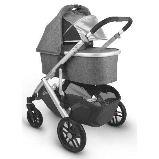 Uppababy VISTA V2 Pushchair & Pram, Jordan Grey Melange Uppababy VISTA V2 Pushchair & Pram, Jordan Grey Melange