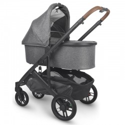 Uppababy CRUZ V2 Pushchair + Carrycot, Greyson Charcoal Melange