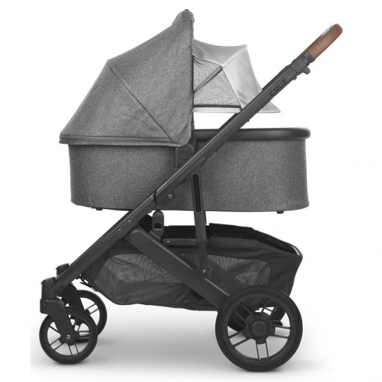 Uppababy CRUZ V2 Pushchair + Carrycot, Greyson Charcoal Melange