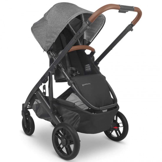 Uppababy CRUZ V2 Pushchair, Greyson Charcoal Melange