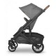 Uppababy CRUZ V2 Pushchair + Carrycot + Mesa + Base i-Size Travel System, Greyson Charcoal Melange