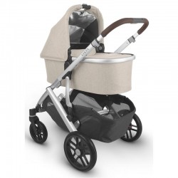 Uppababy VISTA V2 Pram + Pebble 360 + Base Travel System, Declan Oat Melange