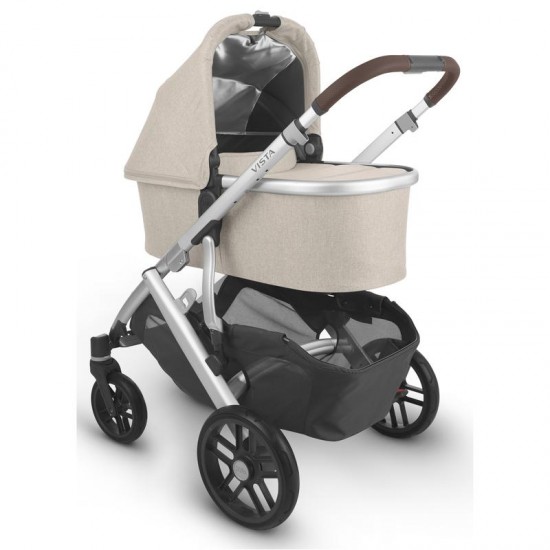 Uppababy VISTA V2 Pram + Cabriofix i-Size & Base Travel System, Declan Oat Melange