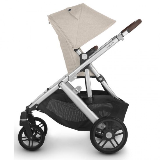 Uppababy VISTA V2 Pram + Pebble 360 + Base Travel System, Declan Oat Melange