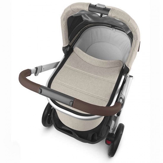 Uppababy VISTA V2 Tandem Pushchair, Declan Oat Melange