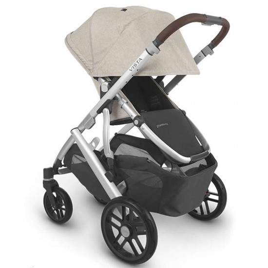 Uppababy VISTA V2 Twin Tandem Pushchair, Declan Oat Melange