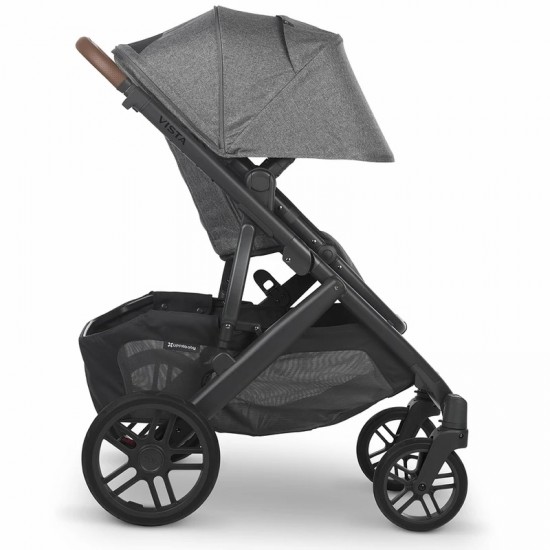 Uppababy VISTA V2 Pushchair & Pram, Greyson Charcoal Melange