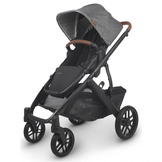 Uppababy VISTA V2 Pushchair & Pram, Greyson Charcoal Melange