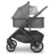 Uppababy VISTA V2 Pushchair & Pram, Greyson Charcoal Melange