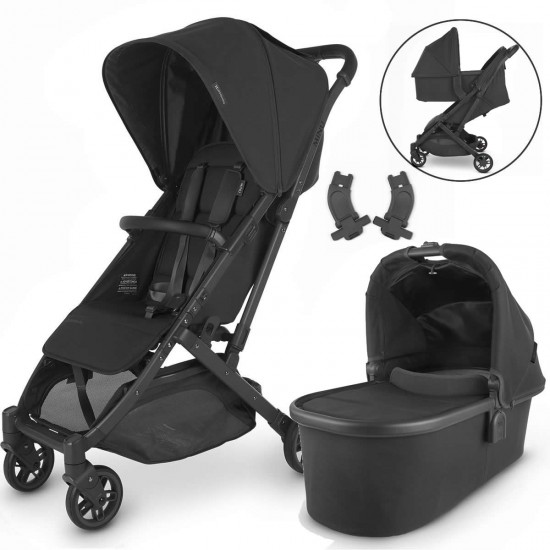 Uppababy Minu V2 Compact Stroller + Carrycot Pram, Jake