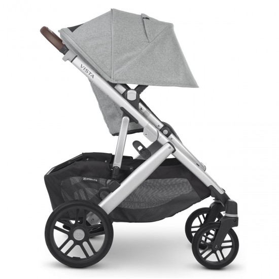 Uppababy VISTA V2 Pushchair & Pram Accessory Bundle, Stella Grey