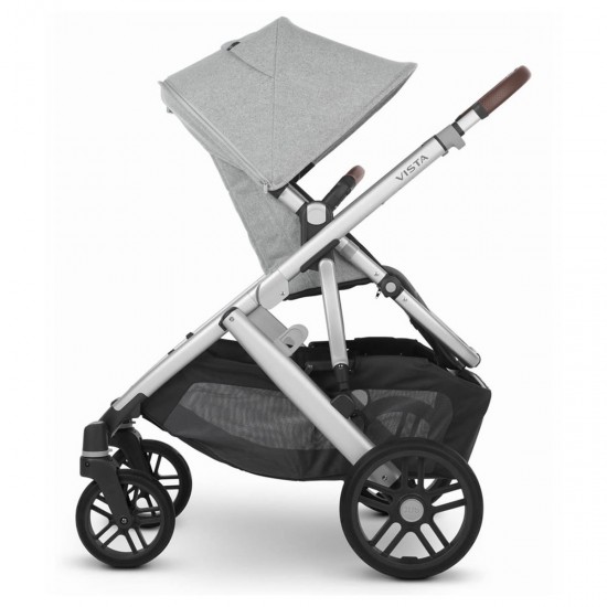 Uppababy VISTA V2 Pushchair & Pram Accessory Bundle, Stella Grey