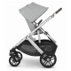 Uppababy VISTA V2 Pushchair & Pram Accessory Bundle, Stella Grey