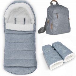 Uppababy 3 Piece Accessory Pack, Gregory Blue Marl
