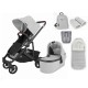 Uppababy CRUZ V2 Pushchair + Carrycot & 4 Piece Accessory Bundle, Anthony - 2025 BLACK FRIDAY DEAL