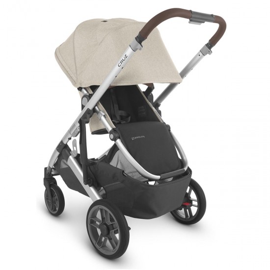 Uppababy CRUZ V2 Pushchair + Carrycot + Mesa + Base i-Size Travel System, Declan