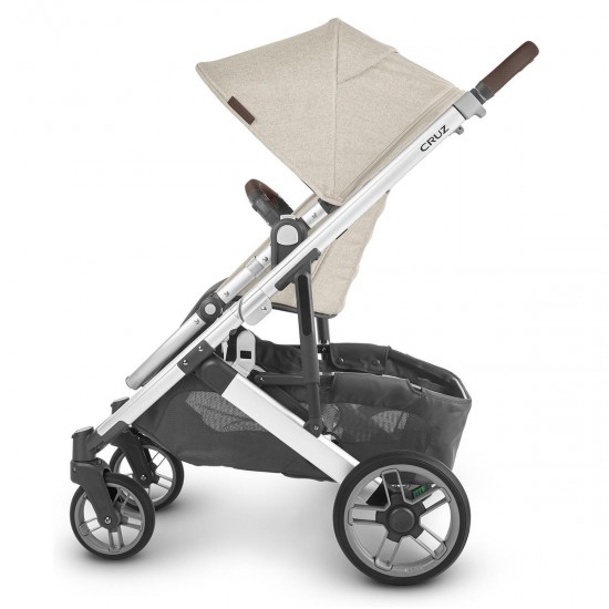 Uppababy CRUZ V2 Pushchair + Carrycot + Mesa + Base i-Size Travel System, Declan