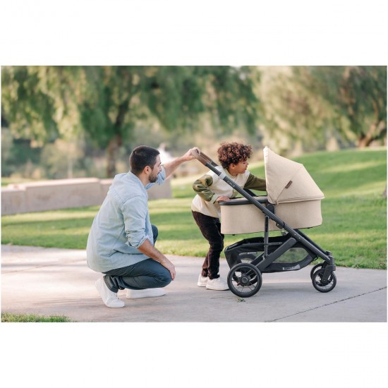 Uppababy CRUZ V2 Pushchair + Carrycot + Mesa + Base i-Size Travel System, Liam