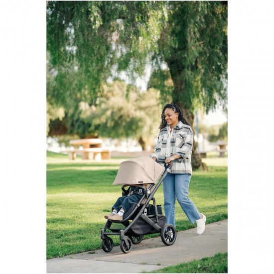 Uppababy CRUZ V2 Pushchair + Carrycot + Mesa + Base i-Size Travel System, Liam