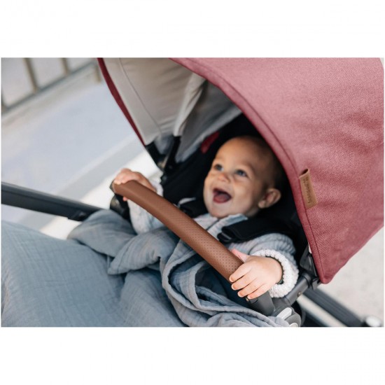 Uppababy CRUZ V2 Pushchair + Carrycot + Mesa + Base i-Size Travel System, Lucy