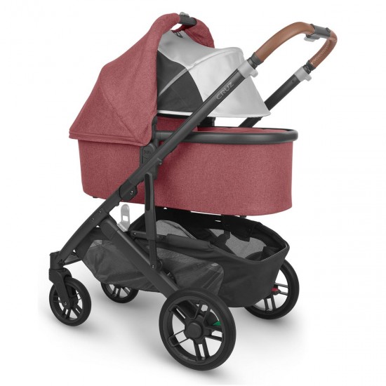 Uppababy CRUZ V2 Pushchair + Carrycot + Mesa + Base i-Size Travel System, Lucy