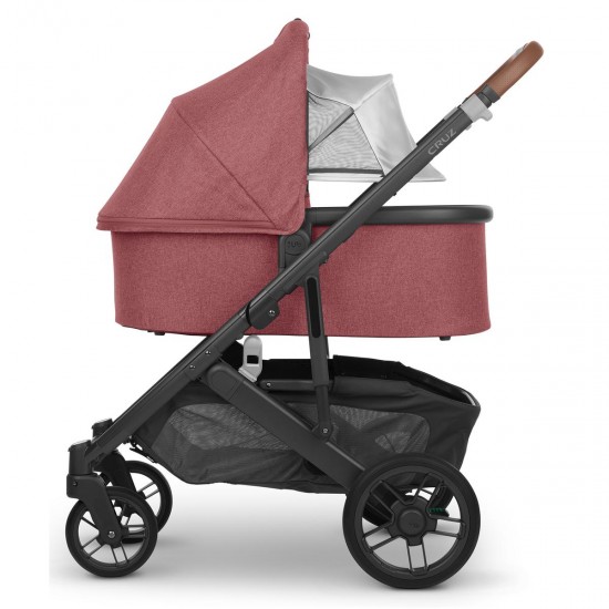 Uppababy CRUZ V2 Pushchair + Carrycot + Mesa + Base i-Size Travel System, Lucy