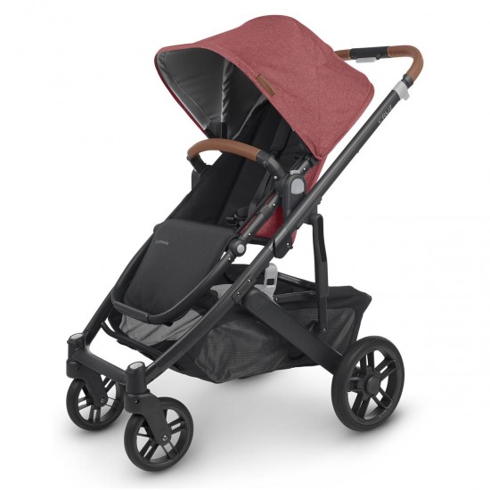 Uppababy CRUZ V2 Pushchair + Carrycot + Cabriofix i-Size + Base Travel System, Lucy