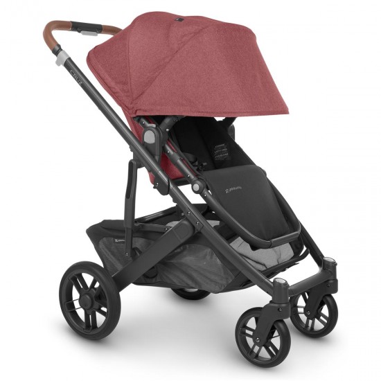 Uppababy CRUZ V2 Pushchair + Carrycot + Mesa + Base i-Size Travel System, Lucy