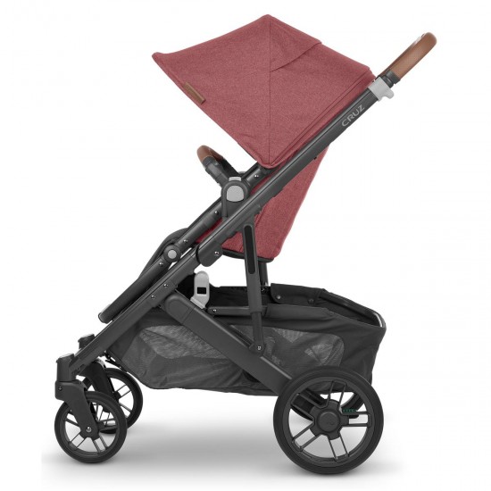 Uppababy CRUZ V2 Pushchair + Carrycot + Mesa + Base i-Size Travel System, Lucy