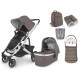 Uppababy CRUZ V2 Pushchair + Carrycot & 4 Piece Accessory Bundle, Theo - 2025 BLACK FRIDAY DEAL