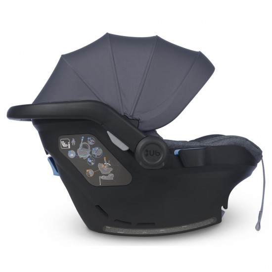 Uppababy Mesa i-Size Car Seat, Gregory Blue Marl