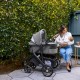 Uppababy VISTA V3 + Mesa + Base Travel System Bundle + 4 Piece Accessory Pack, Greyson