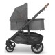 Uppababy CRUZ V2 Pushchair + Carrycot + Mesa + Base i-Size Travel System, Greyson Charcoal Melange Uppababy CRUZ V2 Pushchair + Carrycot + Mesa + Base i-Size Travel System, Greyson Charcoal Melange
