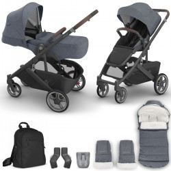 Uppababy CRUZ V3 Pushchair & Accessory Bundle, Julian