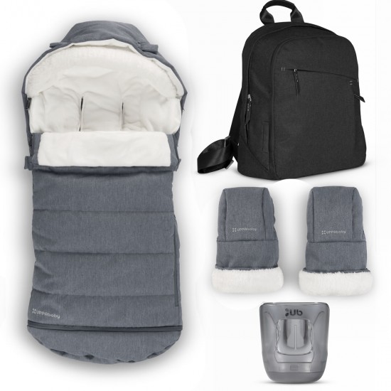 Uppababy CRUZ V3 Pushchair & Accessory Bundle, Julian