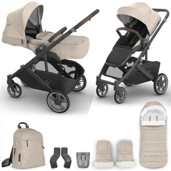 Uppababy CRUZ V3 Pushchair & Accessory Bundle, Liam