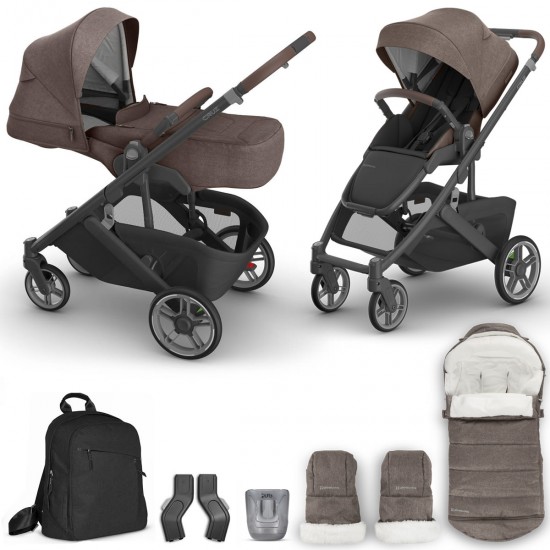 Uppababy CRUZ V3 Pushchair & Accessory Bundle, Owen
