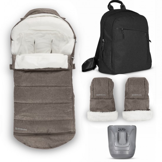 Uppababy CRUZ V3 Pushchair & Accessory Bundle, Owen