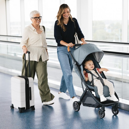 Uppababy Minu V3 Compact Stroller, Greyson Uppababy Minu V3 Compact Stroller, Greyson