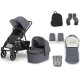 Uppababy VISTA V3 Pushchair & Pram + 5 Piece Accessory Bundle, Julian
