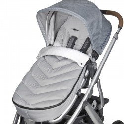 Uppababy Cosy Ganoosh Footmuff, Pascal Grey