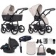 Venicci Shadow 2.0 Prestige Edition 3 in 1 Travel System + Isofix Base, Toscana Sand